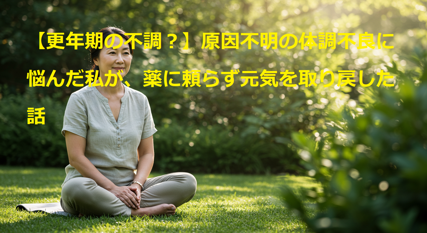 更年期 不調, 50代 健康